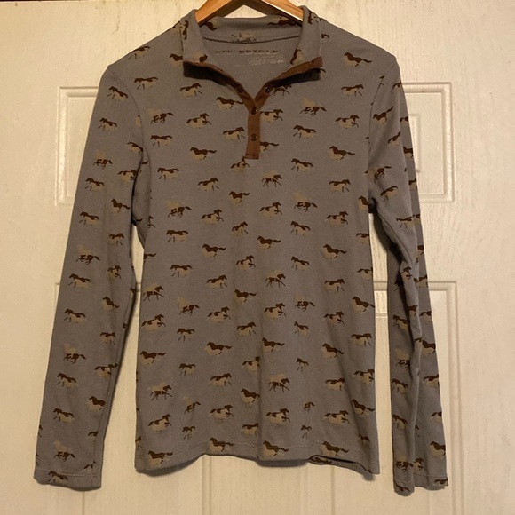 Bit & Bridle Tops - Bit‎ & Bridle Long Sleeve Top